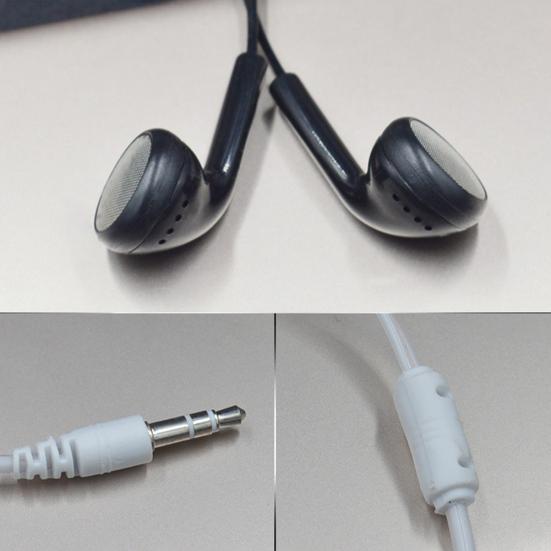 Universal Candy Color 3,5 mm plugg in-ear kablede hodetelefoner for telefon MP3 bærbar PC
