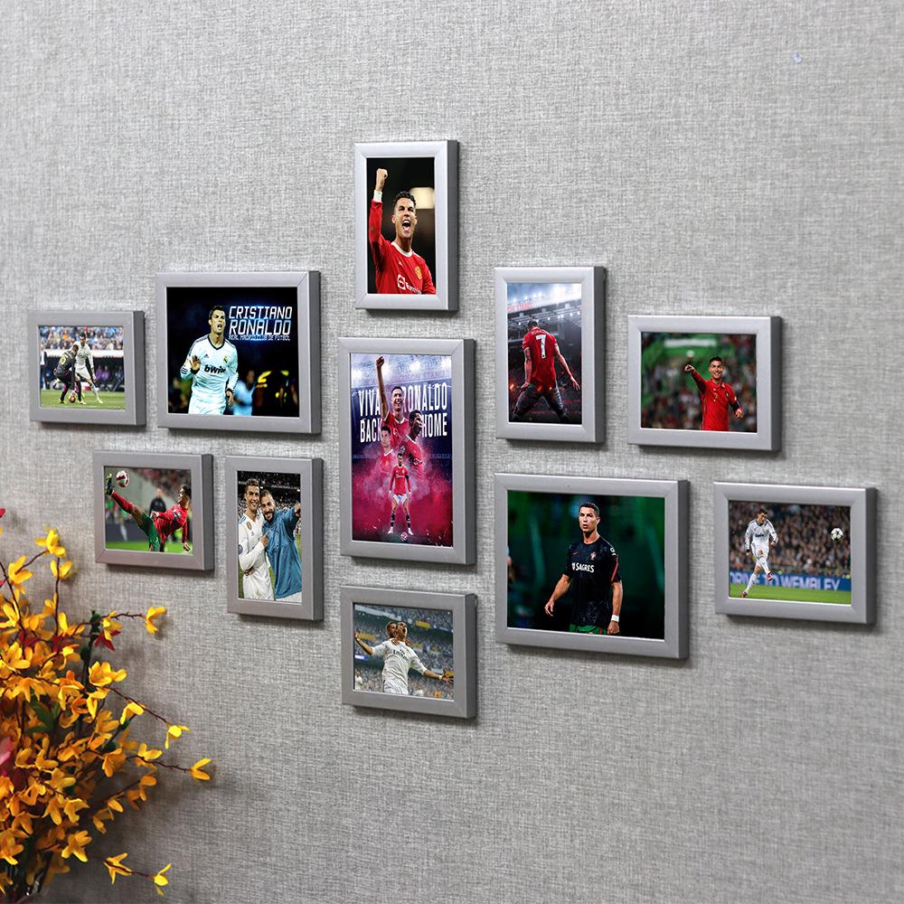 Póster Estrella de la Champions League y el Mundial CR7 - Arte de Pared Decorativo para Dormitorio o Habitación