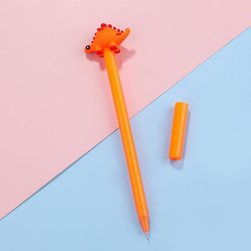 10Pcs Dinosaur Neutral Pen for Smooth Writing, Suitable for Office Work, Problem Solving, Signature Writing, Diary, Note Taking, Student Classroom Pri