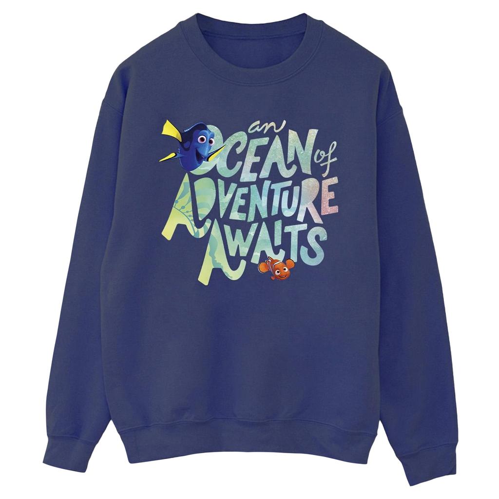 Disney Womens/Ladies Finding Dory Ocean Adventure Sweatshirt