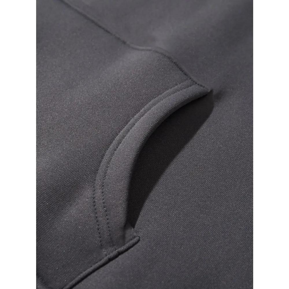 Pánská ležérní mikina s kapucí - Mikina na zip s jedinečným dvouvrstvým designem kapuce