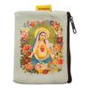 9x7cm Catholic Rosary Pouch,Coin Purse Rosary Holder Beads Bag with Zipper for Prayer Storage