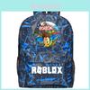 Spacious Roblox Fans Schoolbag Featuring Adjustable Padded Shoulder Straps And Easytoclean Surface