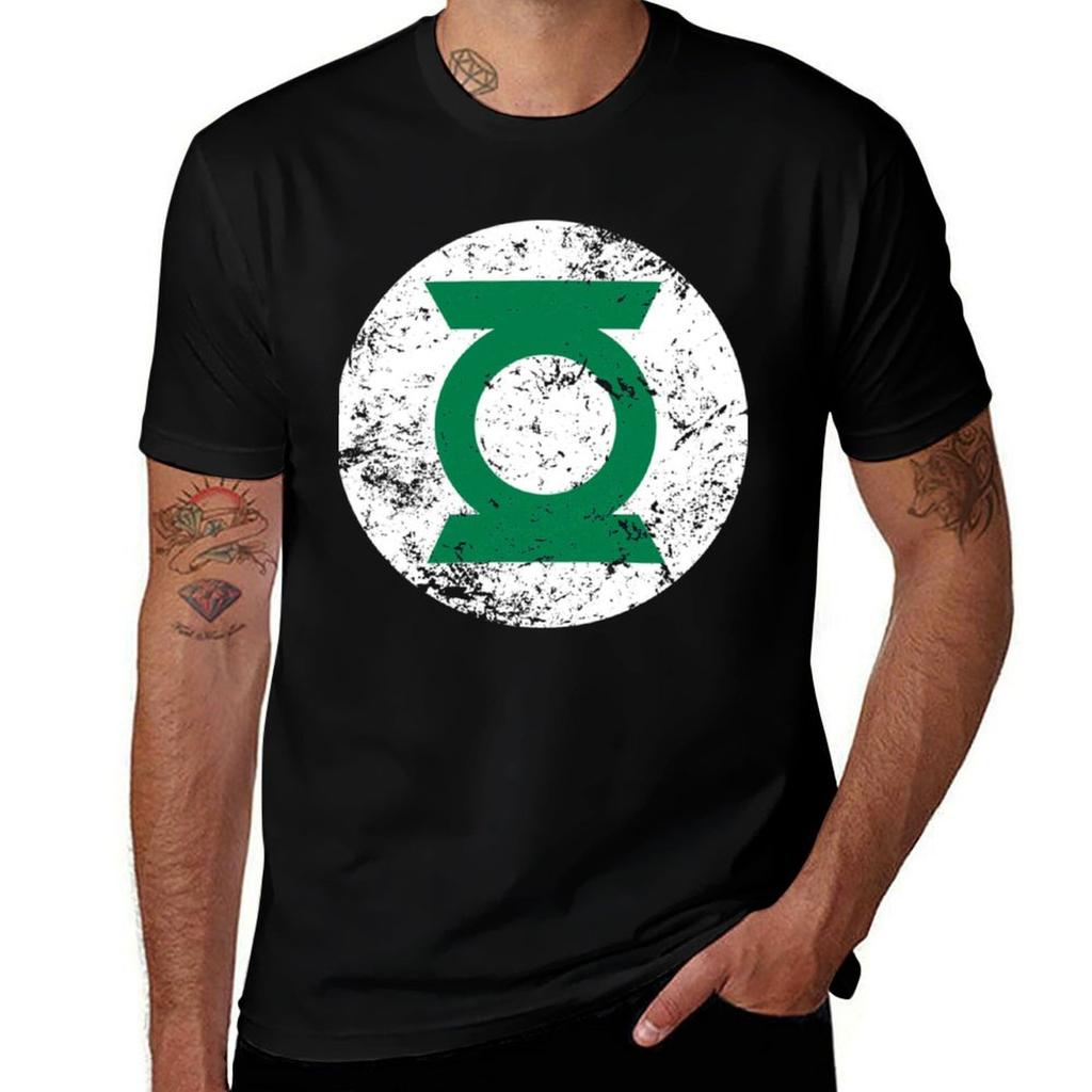 Green L A N T E R N Vintage Tshirt Anime Tshirt Printed T Shirts For Unisex Tshirt