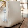 Tassel Detail Chinese-style Pendant Vintage Mobile Phone Chain New Lotus Beaded Key Chains  Unisex