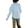 GUCCI Shirts Men's Blue Lapel Moderate Other 694244-21131-4910