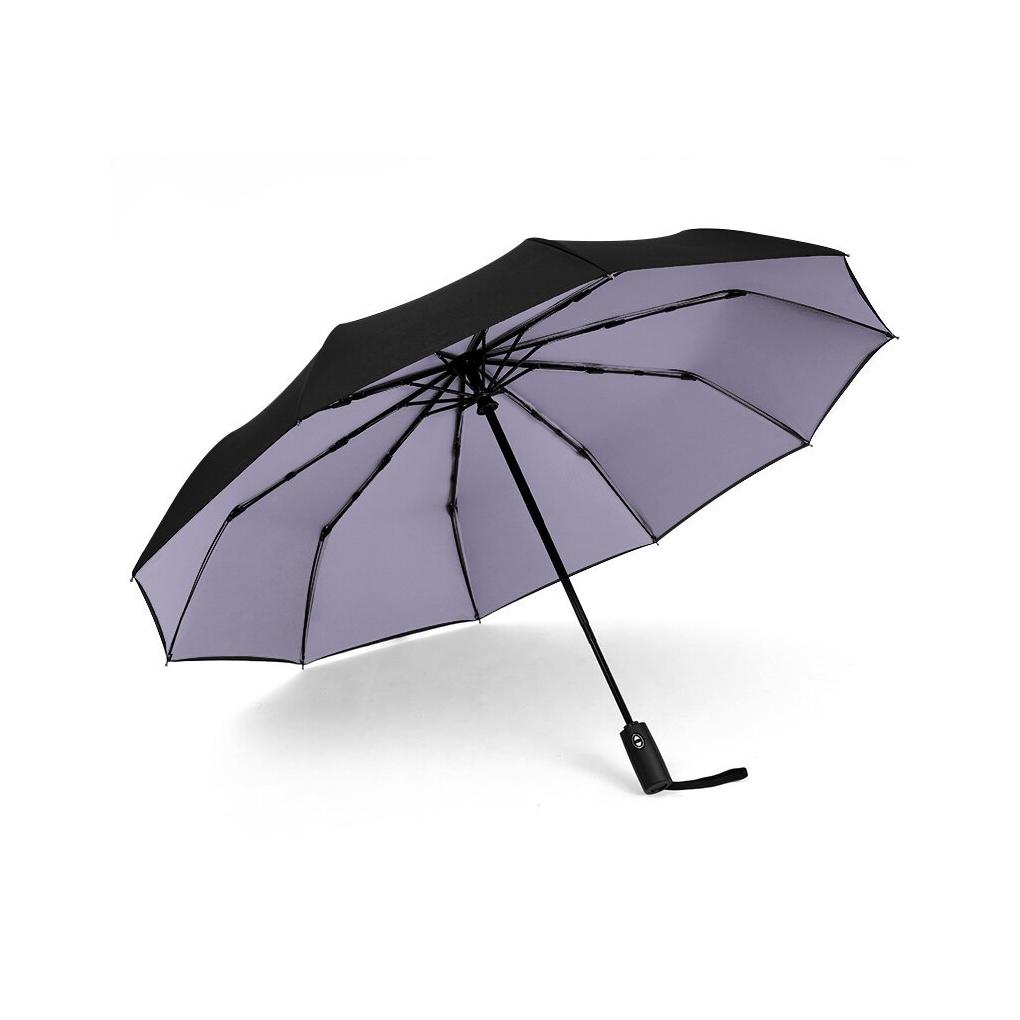 Double Layer Umbrella Folding Fully Automatic 10K Strong Luxury Male Sunshade Oversize Large Umbrellas Parasol