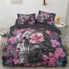 Cartone Animato Gioco Carino Aphmau con Ali Set Letto Ragazzi Ragazze Misura Singola Queen King Copripiumino Federa Letto ragazzi Adulti