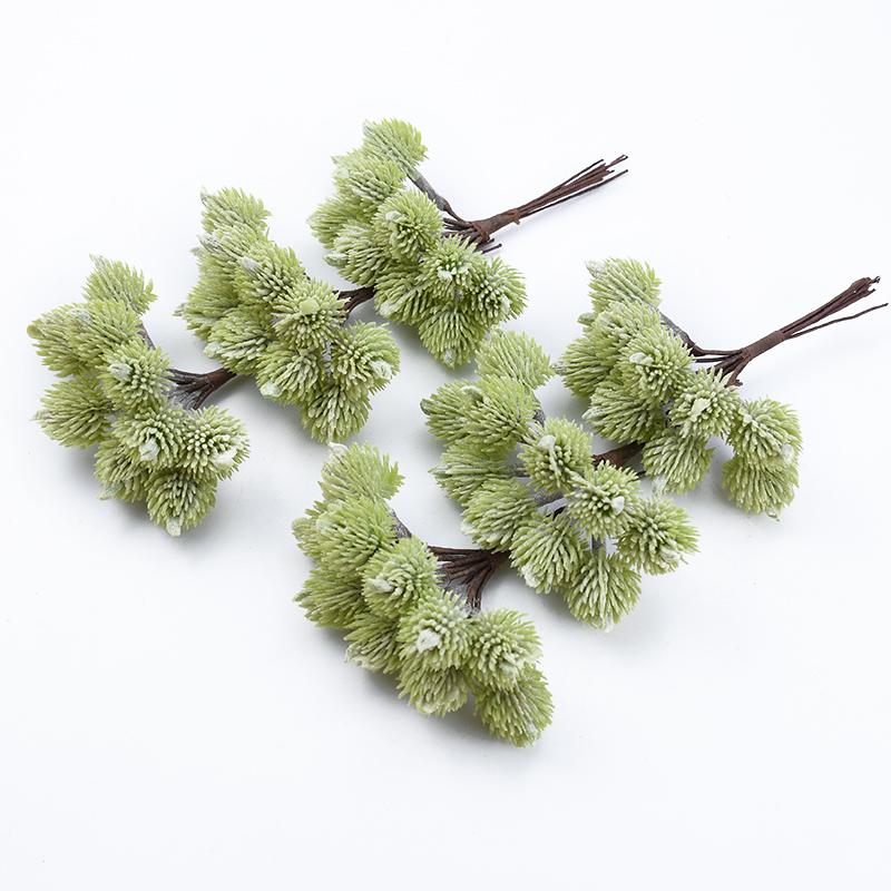 10Pcs Cheap Artificial Plants Christmas Decorations for Home Wedding Decorative Flowers Wreaths Diy Gifts Box Household Products