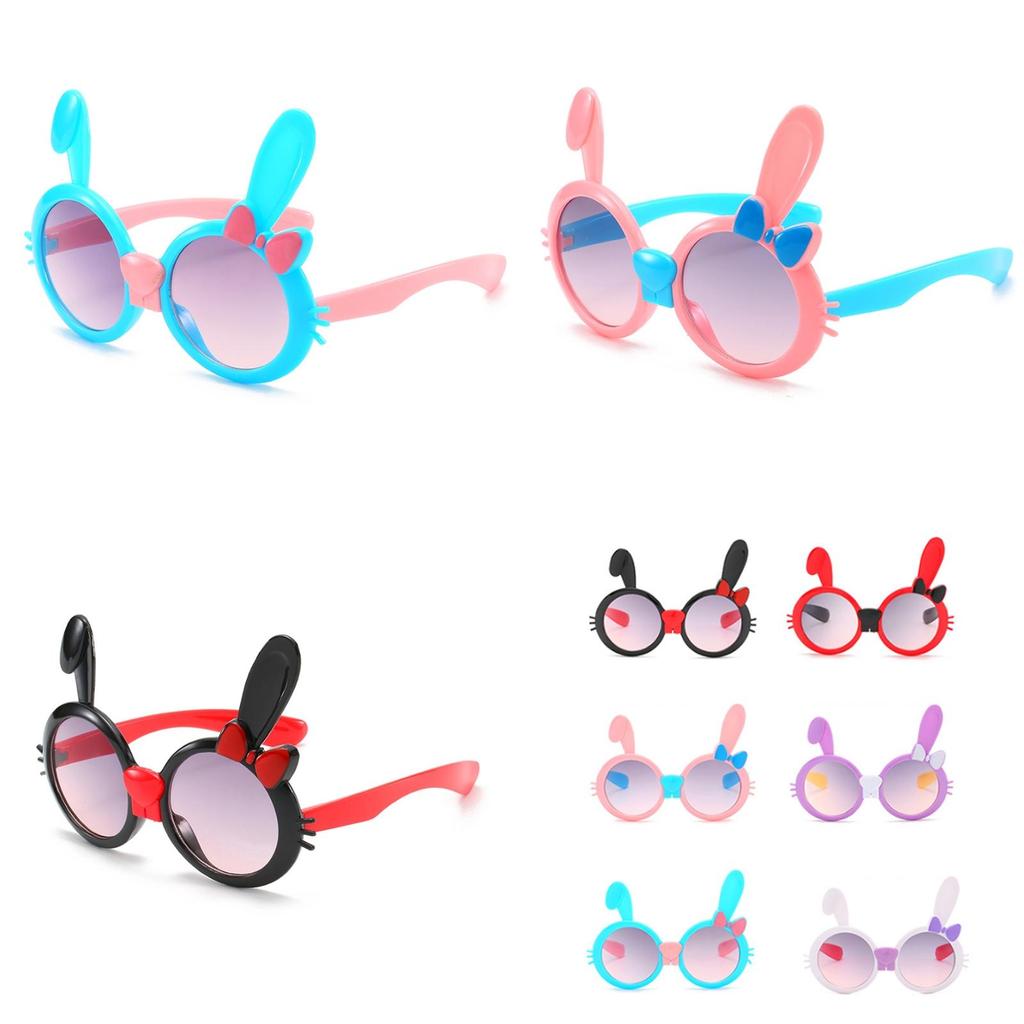 Stylish Rabbit-frame Sunglasses For Kids Perfect For Any Occasion