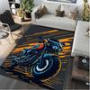 Motorcycle Motorbike Rider Carpet Area Rug Mat Floor Doormat Sofa Entracne Rugs for Living Room Bedroom Playroom Dropshipping