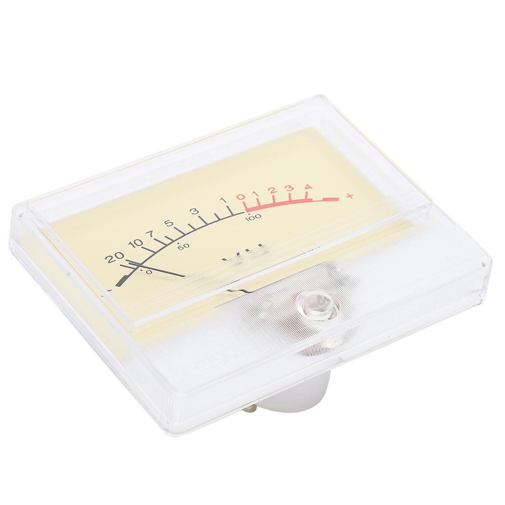 T?90 de înaltă precizie DB amplificator nivel VU antet contor cu bec accesoriu pentru dispozitiv audio