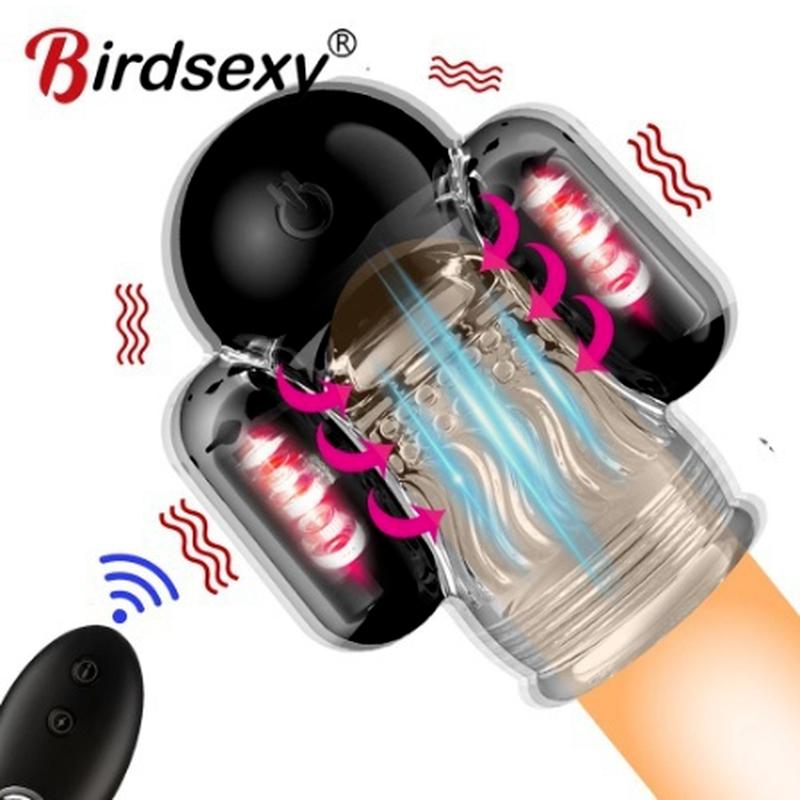 Wireless Remote Control 10 Speed 3 In 1 Double-headed Penis Ring Glans Vibration Enhancer Delayed Ejaculation Male Sex Toy Penis Extension Vibrator