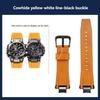 Modified Quick Release Leather Belt Nylon Strap For Casio G-SHOCK 5672 MTG-B3000 Italian leather Watchband Bracelet Accessories