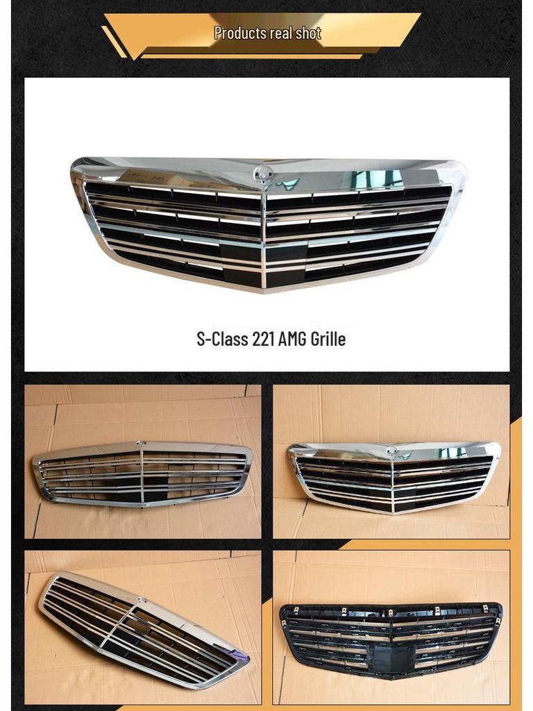 Mercedes S-Class W221 AMG Front Grille for S350 S400 S500