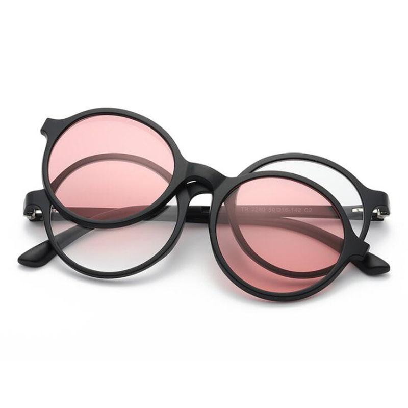 

2280 Магнитная клипса Круглые очки для близорукости 0 -0.5 -1.0 -2.0 До -6.0 Очки для дальнозоркости +0.5 +1.0 +2.0 До +6 0