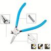 1pc Multi-Purpose Diagonal Pliers - Car Rivet Fastener Trim Clip Cutter Remover Puller Tool - Wire Stripping and Staple Removal for Automotive Repair