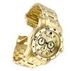 Invicta Pro Diver Quartz Watch, 48mm Case, Gold Stainless Steel Strap, Gold Dial, Men's, 74mm