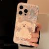 Niche Ins Doll Dog Holder Mobile Phone Case Apple 15 Promax for IPhone 13 16 Feather Ya 14 Cute