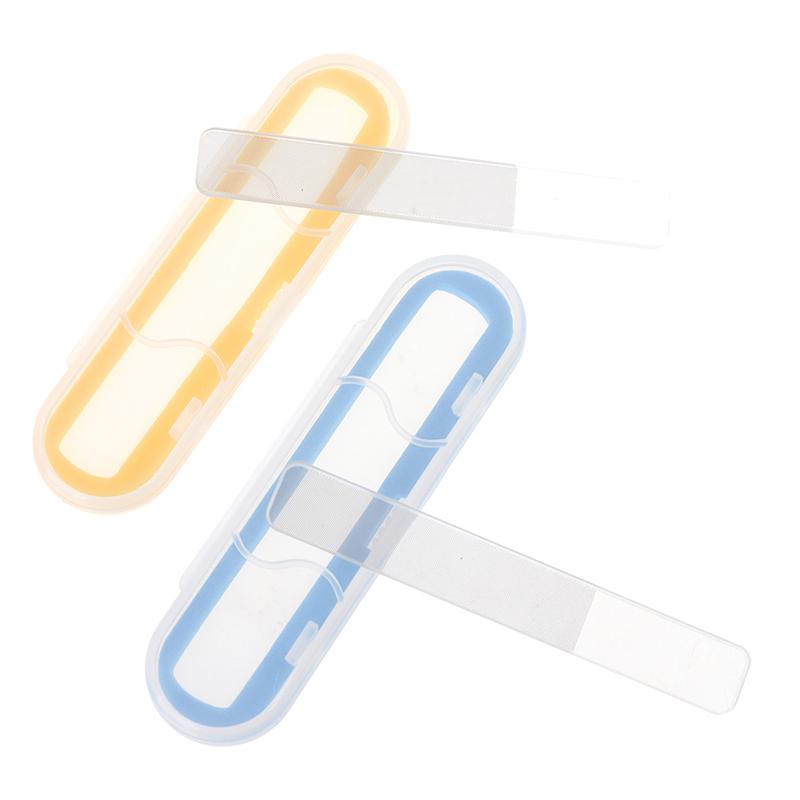 1Pc  Nano Glass Nail File Nail Art Care Buffing Block Manicure File Tools