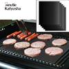 2Pcs Non-stick Barbecue Baking Mats Reusable Grill Mat Cooking Baking Microwave Oven BBQ Accessory