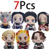 20cm Hot  Anime   7styles Plush Dolls  Kimetsu No Yaiba Kamado Tanjirou Nezuko Zenitsu Kyoujurou Toys Gifts