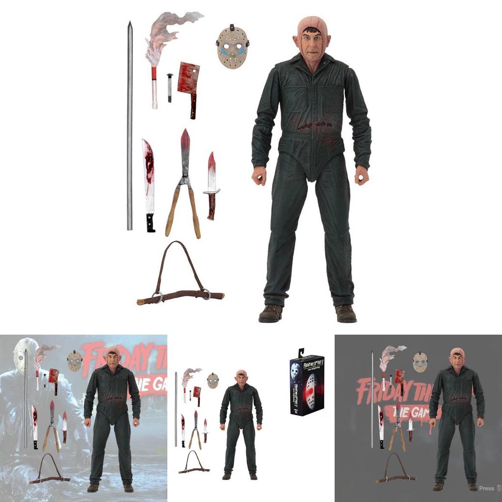 Neca Roy Burns 137 Pvc Material Creative And Cool Collectible Figure 18cm Height