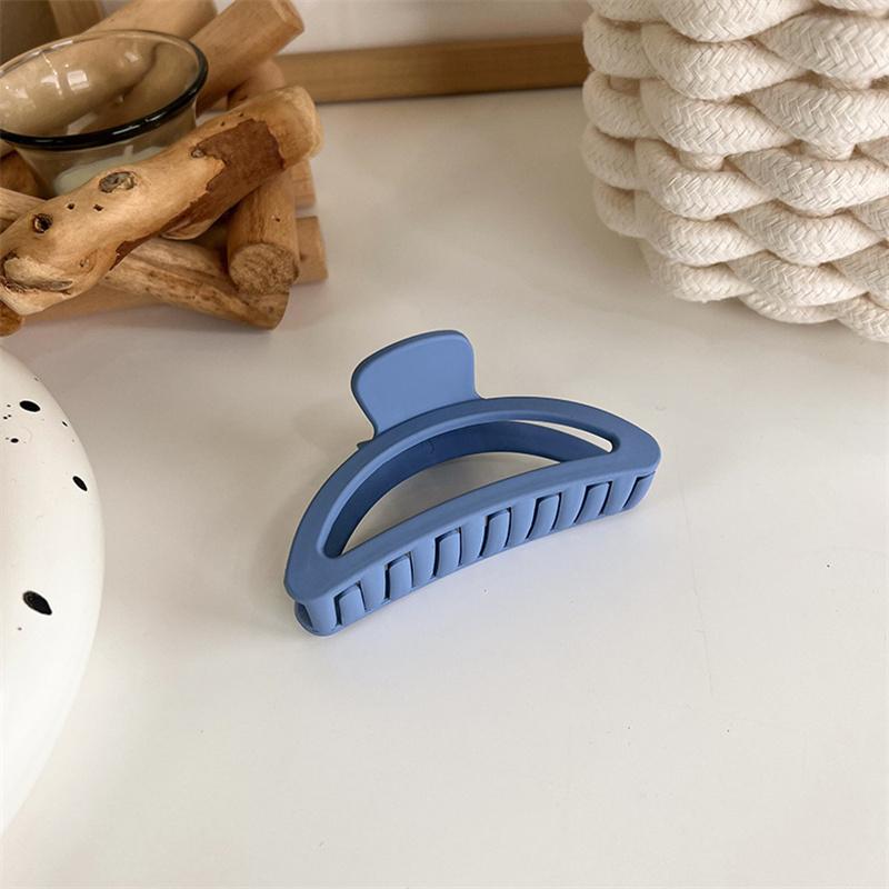 1Pcs Korean Coffee Beige Large Hair Claw Acrylic Hairpin Geometry Barrette Crab Hair Clips Headwear Womens Girl Hair Accessories