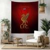 Liverpool Football Club Vægdekoration Vægtæppe Kunst Til Kæledyrsminde Fødselsdag Bryllupsfest Baggrund Familiegave