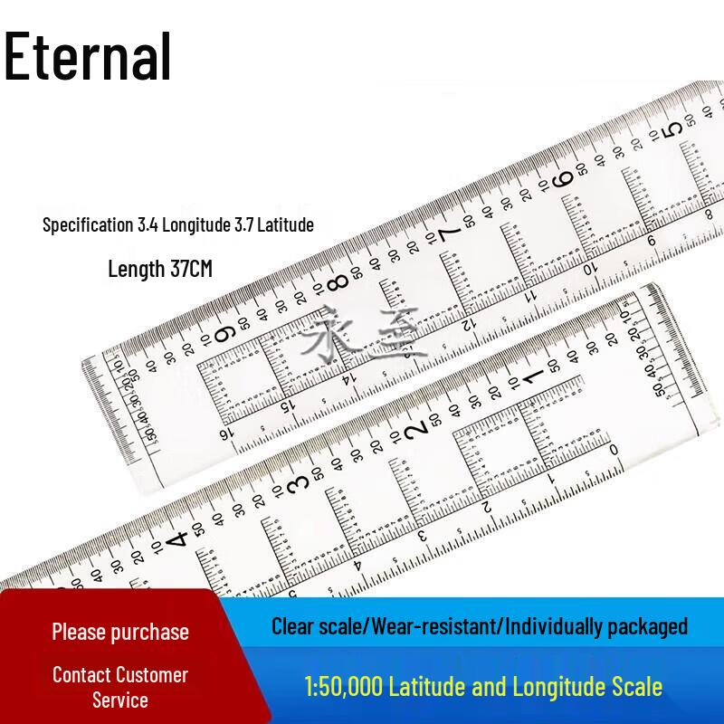 Professional Topography Mapping Ruler
