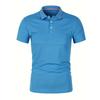 STORN Hot Sale Men's Summer Casual Breathable Comfortable Polo Shirt Men's Solid Color High Quality Short Sleeve T-Shirt