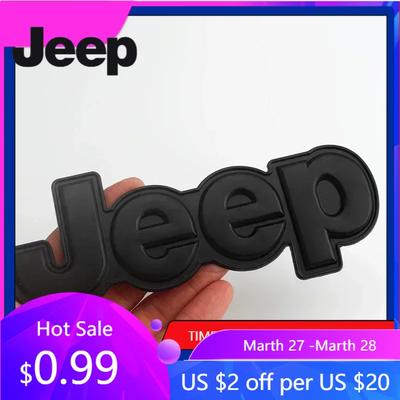 For Jeep Car Body Stickers Rear Trunk Badge Fender Side Decal for JEEP Wrangler Grand Cherokee Compass Renegade Patriot Rubic