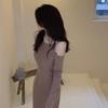 Sweater skirt with coat medium and long off-the-shoulder suspender long-sleeved base winter dress new