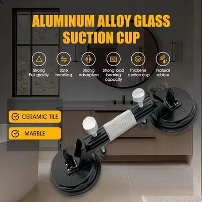 Suction Cup Heavy Duty Aluminum Vacuum Alloy Glass Puller, Floor Gap Fixer Tool For Laminate Floor Gap Repair