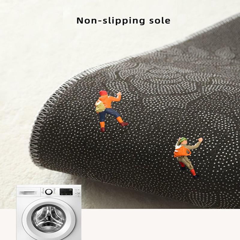 Cartoon Fruit Door Mats for Entrance Door Fluffy Plush Doormat Non Slip Water Absorbent Bathroom Carpet Rugs Hallway Floor Mats