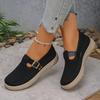 Spring Summer Flyknit Breathable Women's Slip-on Loafers