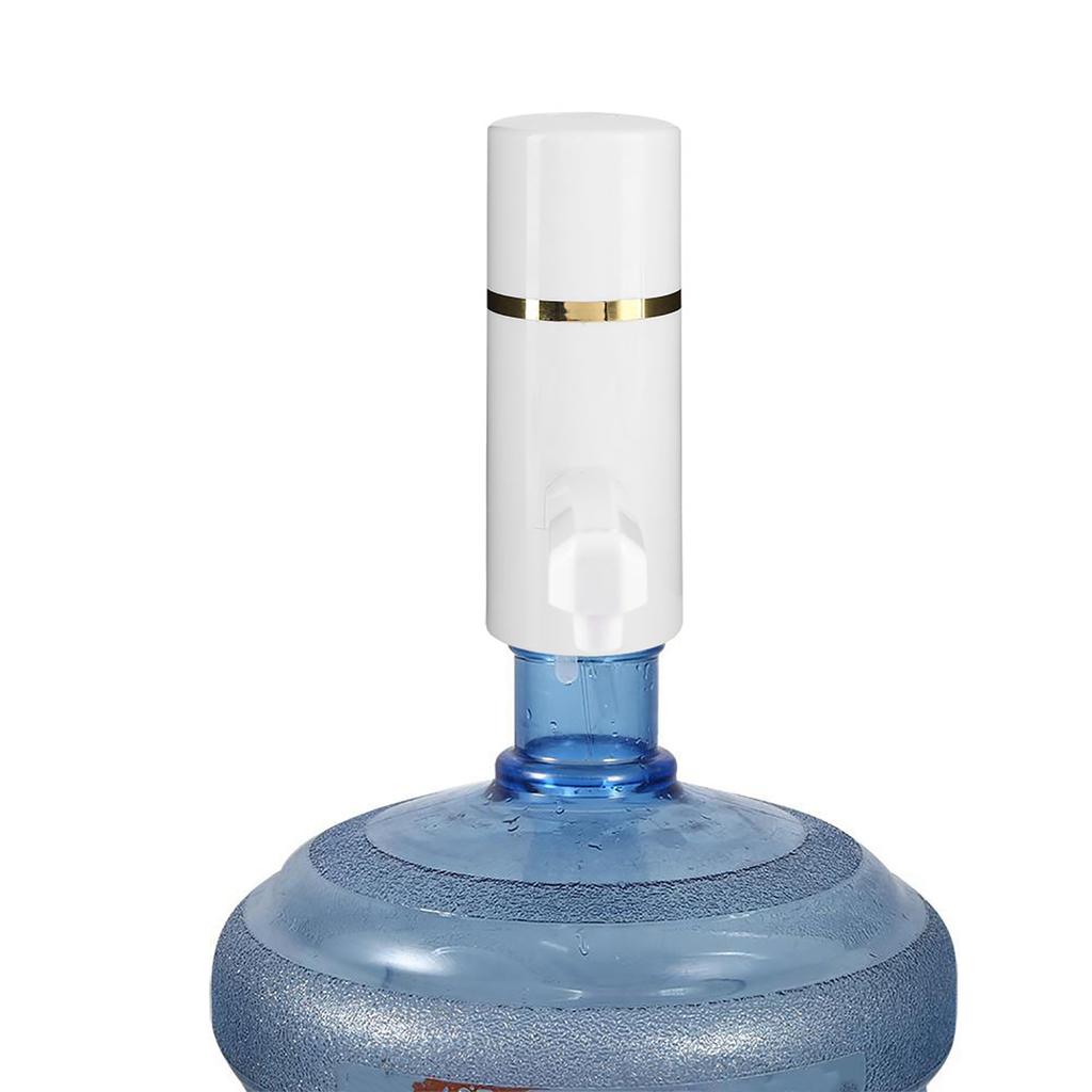 1x Wireless Rechargeable Bottle Drinking Water Electrical Pump Portable Dispenser USB (White)