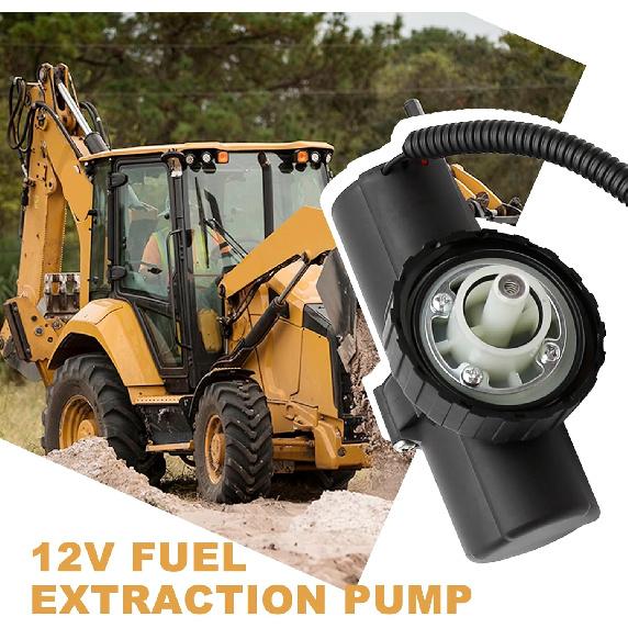 MP10325 Fuel Pump 12V Fuel Extraction Pump Replacement for Caterpillar Perk 232-5877 228-9130 349-5327 228-9129 CAT Backhoe 414E 416D 416E 420D 420E