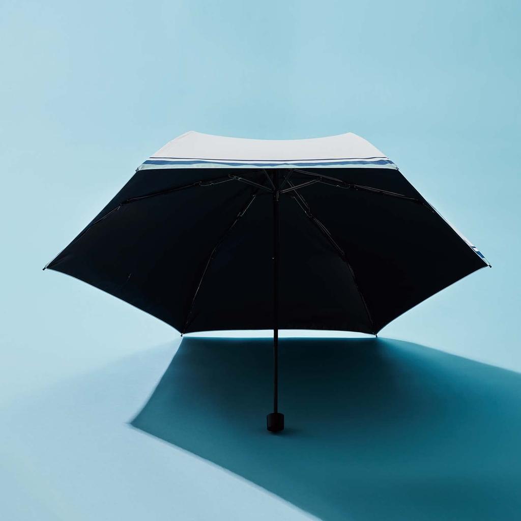 Waterfront Folding Sun LESS IS MORE Dot Light UV Light Super Water Umbrella, Umbrella/Rain Umbrella, LIM, All-Weather, Blue, 55cm, 99.9% Protection,