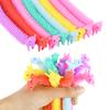 6-24pcs Funny Unicorn Pull Worm Stretch String TPR Rope Children Anti Stress Fidget Toys Birthday Party Favors Gifts for guests