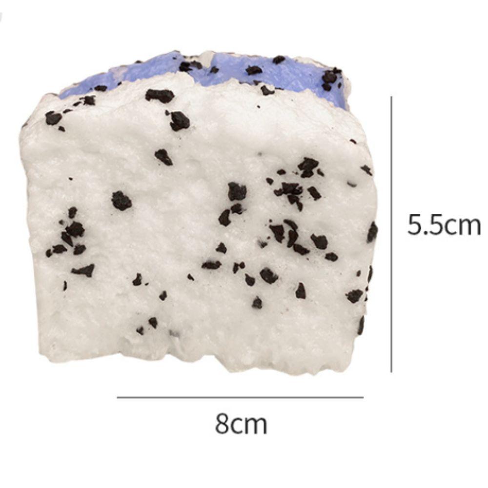 Three-layer Toast Fidget Toy Matcha Sadnwich Fidget Toy Novelty Toast Squeeze Toys  Mini Ornaments