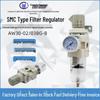 AW30-03BG/AW40-03BE Air Source Filter Regulator with Built-in Gauge