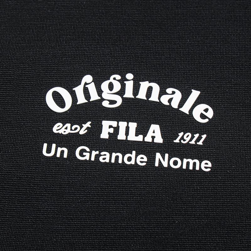 FILA Original Basic Solid Color Simple Short Sleeve Dress Women dresses F11W639311FBK