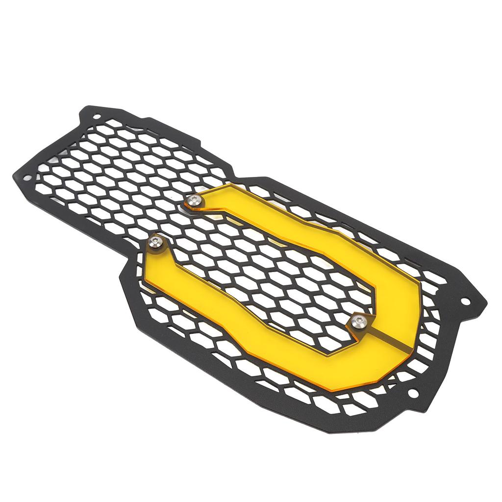 Motorcycle Headlight Protector Cover Stainless Steel Modern Long Lifespan for F800GS F650GS F700GS F800R Yellow