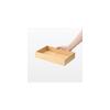 MUJI Stackable Bamboo Storage Box, Medium, 17cm (W) x 26cm (D) x 55cm (H), Item No. 12057888,