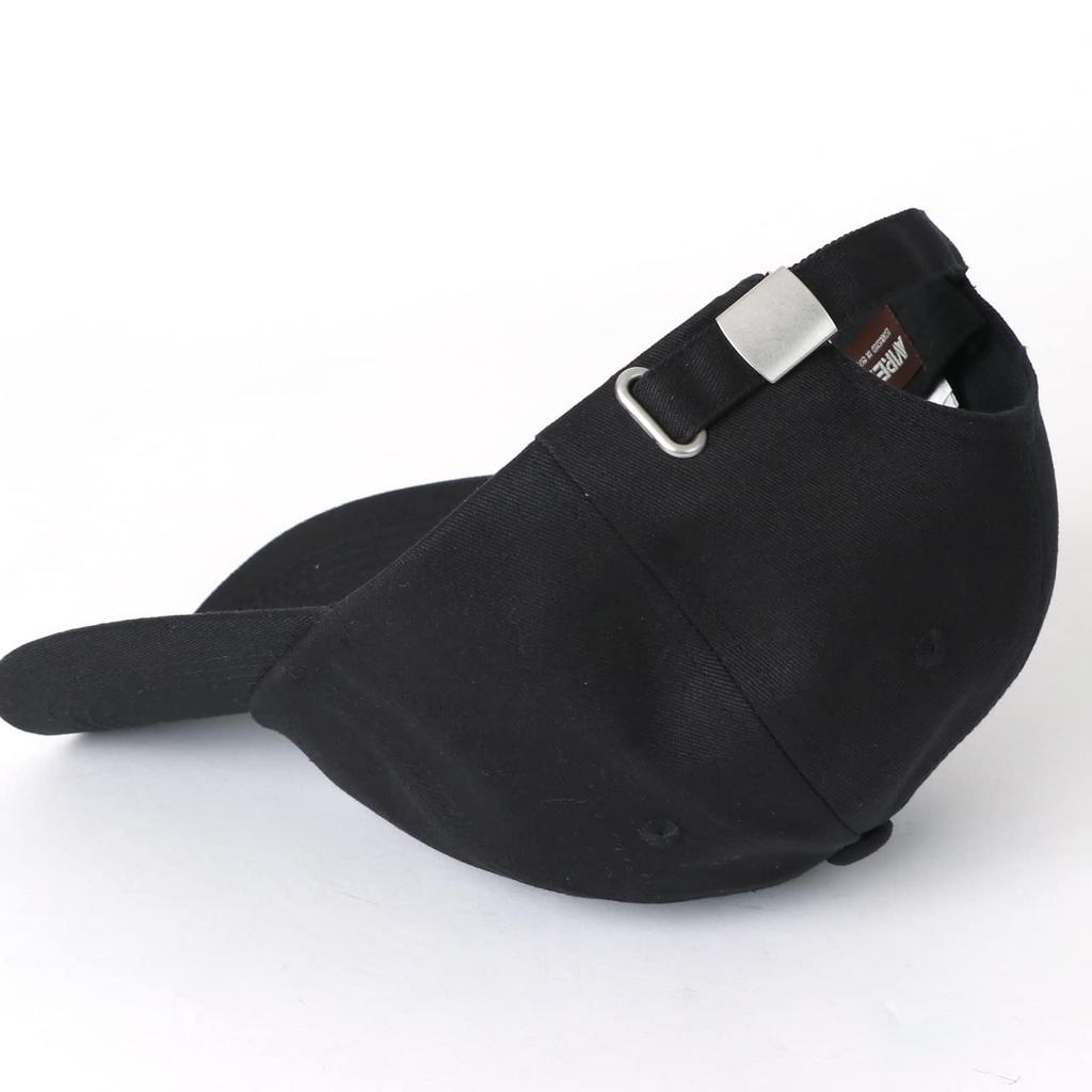 Logo Baseball Adjustable Belt LL [Avirex] Men's Cap, Embroidered, Cap, Unisex, Size, Included, Navy,