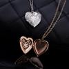 Simple Hollow Heart Necklace for Women Gold Love Necklace Pendant Bohemian Fashion Jewelry Girlfriend Gift N830