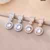 2026 New Fashion Tassel Stud Earrings: Elegant European & American Style for Women