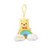 Cute Strawberry Bear Winnie the Pooh Plush Toys Small Pendant Key Chains Stuffed Animals School Bag Hanging Gifts Kids Toys