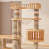 Ziban Home Giant Cat Tree with Condo & Scratching Post